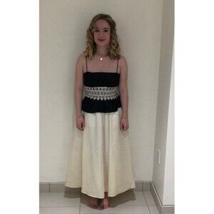 STUNNING PREOWNED VINTAGE GUNNE SAX JESSICA MCCLINTOCK 70'S  GOWN SIZE US 4